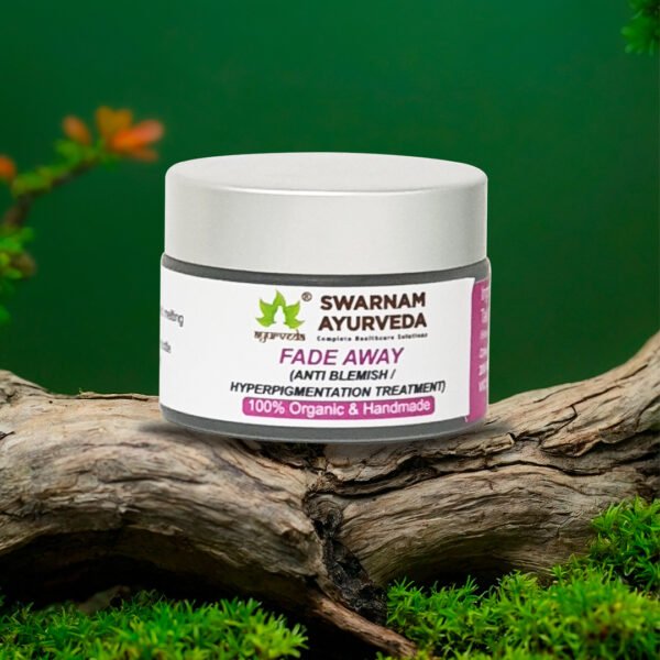 Ayurvedic Fade Away Cream with Kumkumadi Tailam & Rose Water