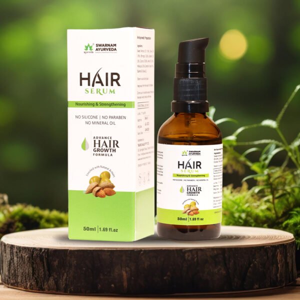 Ayurvedic Hair Serum for strong, healthy hair