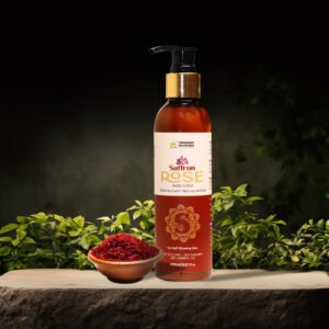 Saffron Rose Body Lotion for deep hydration & glowing skin